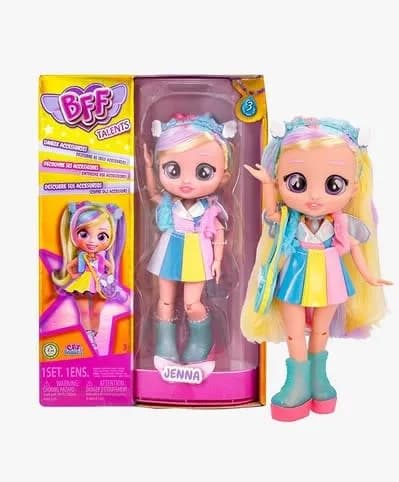 Muñeca Cry Babies BFF Series 3 Jenna con accesorios