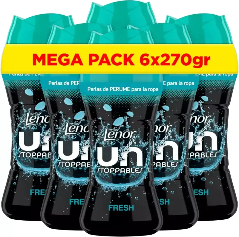 Lenor Unstoppables Fresh Perlas de Perfume (6x270gr)