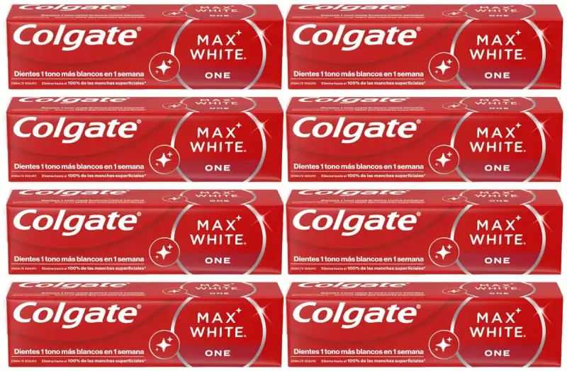 Pack 4x75ml Dentífrico Colgate Max White One