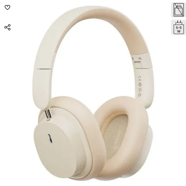 Baseus Bowie D05: Auriculares Bluetooth Plegables Blancos/Negros