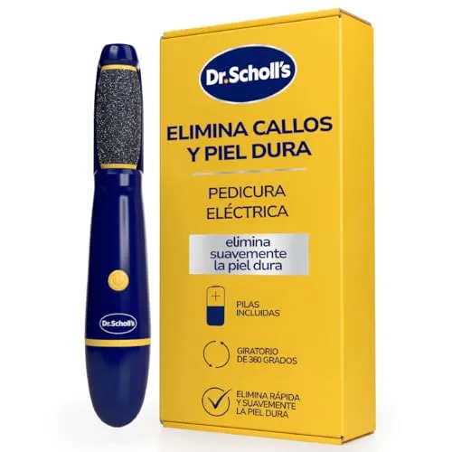 Lima eléctrica Dr. Scholl's para pedicura: elimina durezas y callos, suaviza pies