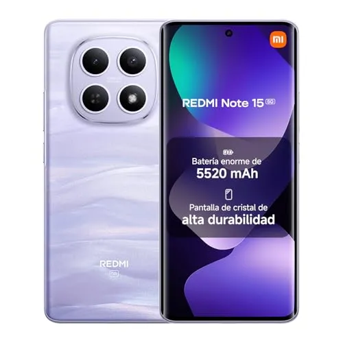 XIAOMI REDMI Note 15 5G 8+256GB Morado ES