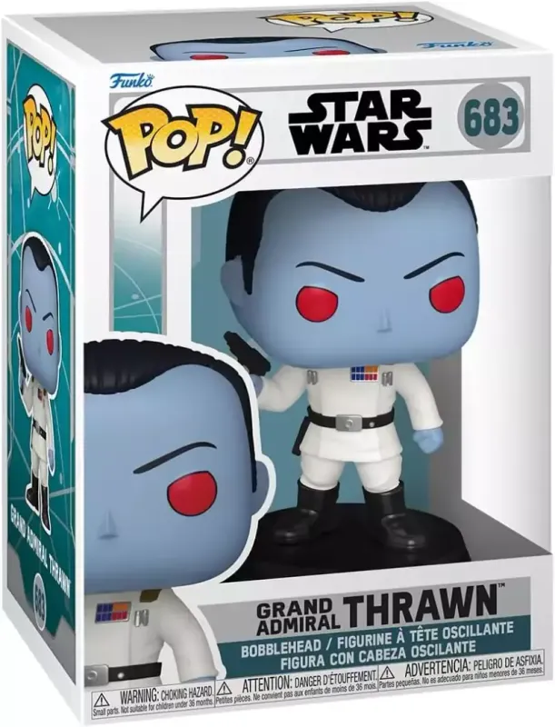 Funko Pop Star Wars: Figura Coleccionable Thrawn