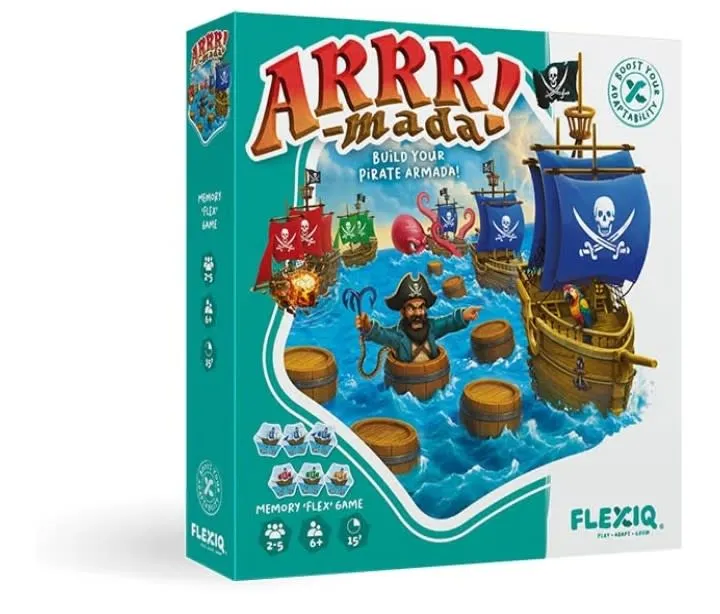 Juego de Mesa ARRR Mada! - Memoria y Estrategia (+6 años)