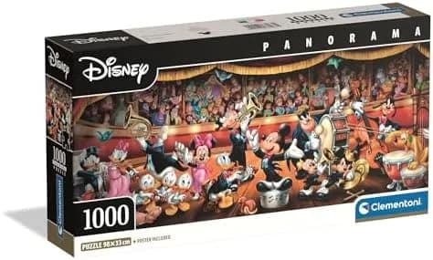Puzzle Clementoni 1000 Piezas Panorama Walt Disney Orchestra