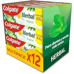 Pack 12x Pasta Dientes Colgate Herbal 100ml