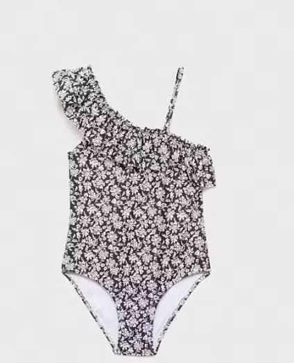 Bañador infantil estampado floral niña - Mango