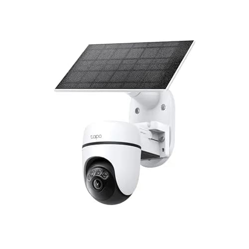 Kit Cámara Vigilancia Tapo C610 360º 2K con Panel Solar y Batería IA
