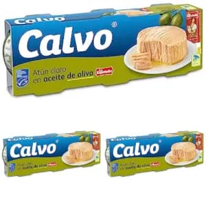 Pack 9 latas Calvo Atún Aceite Oliva 100g