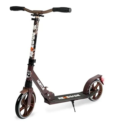 Patinete Hurtle Renegade: Plegable, Ajustable y para Todas las Edades