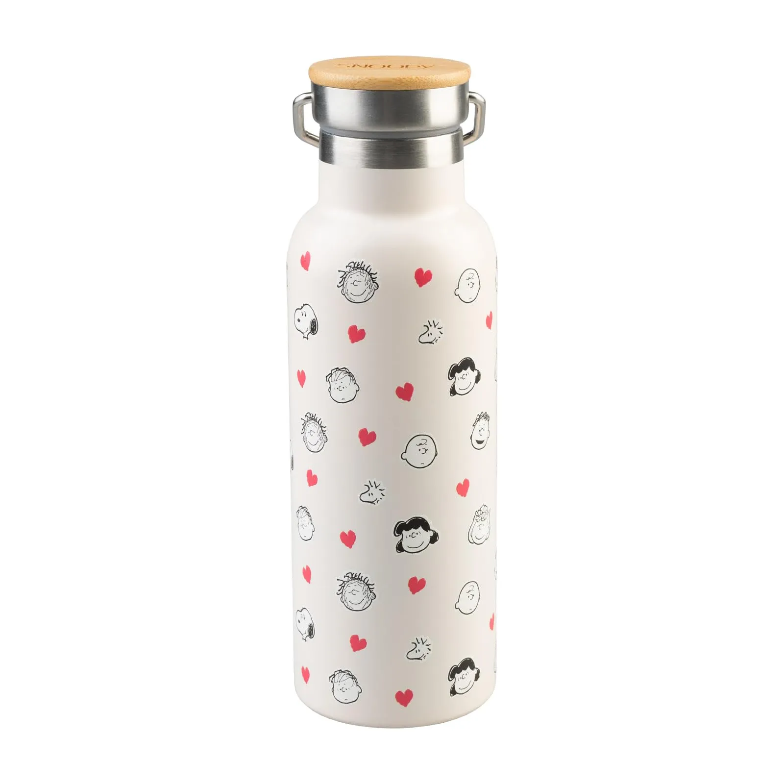 Botella de Acero Inoxidable Snoopy 500ml con Aislamiento Doble Pared