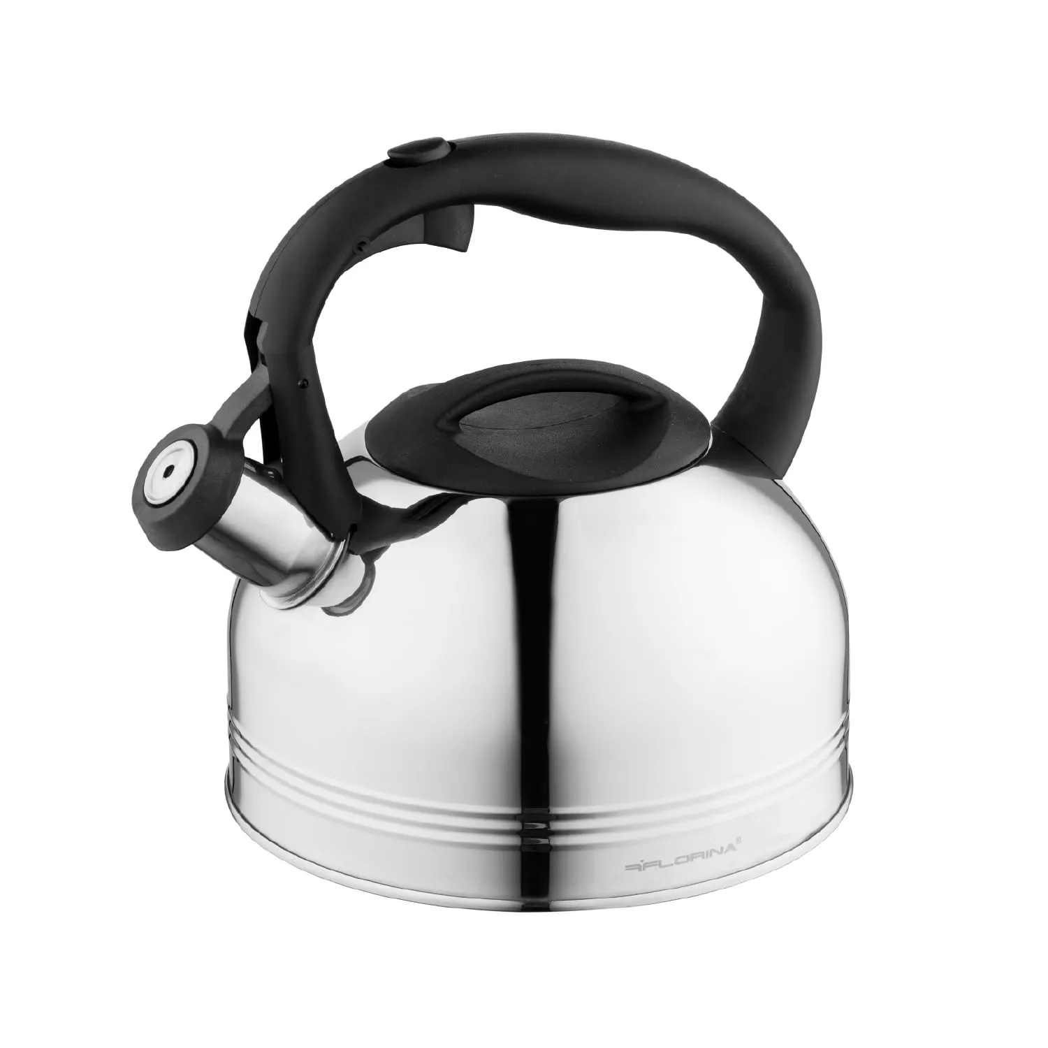 Florina Hervidor de Agua (1,9 L) - Tetera Acero Inoxidable con Silbato