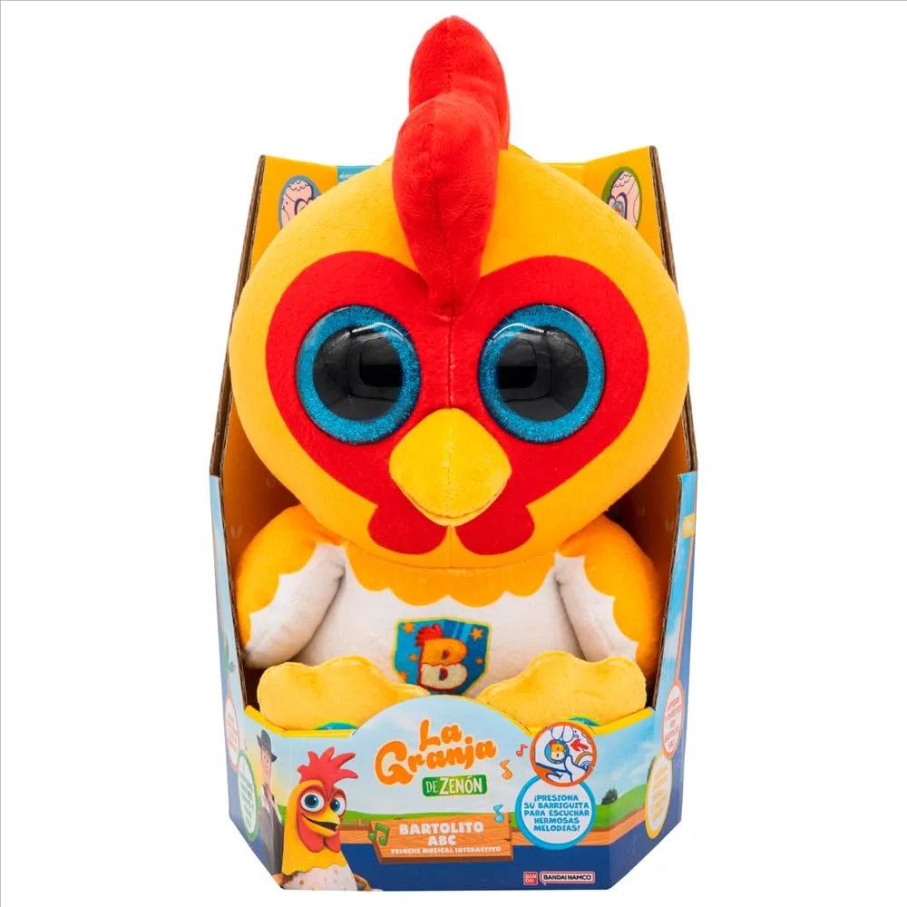 Peluche Interactivo Bartolito ABC 30cm - Bandai