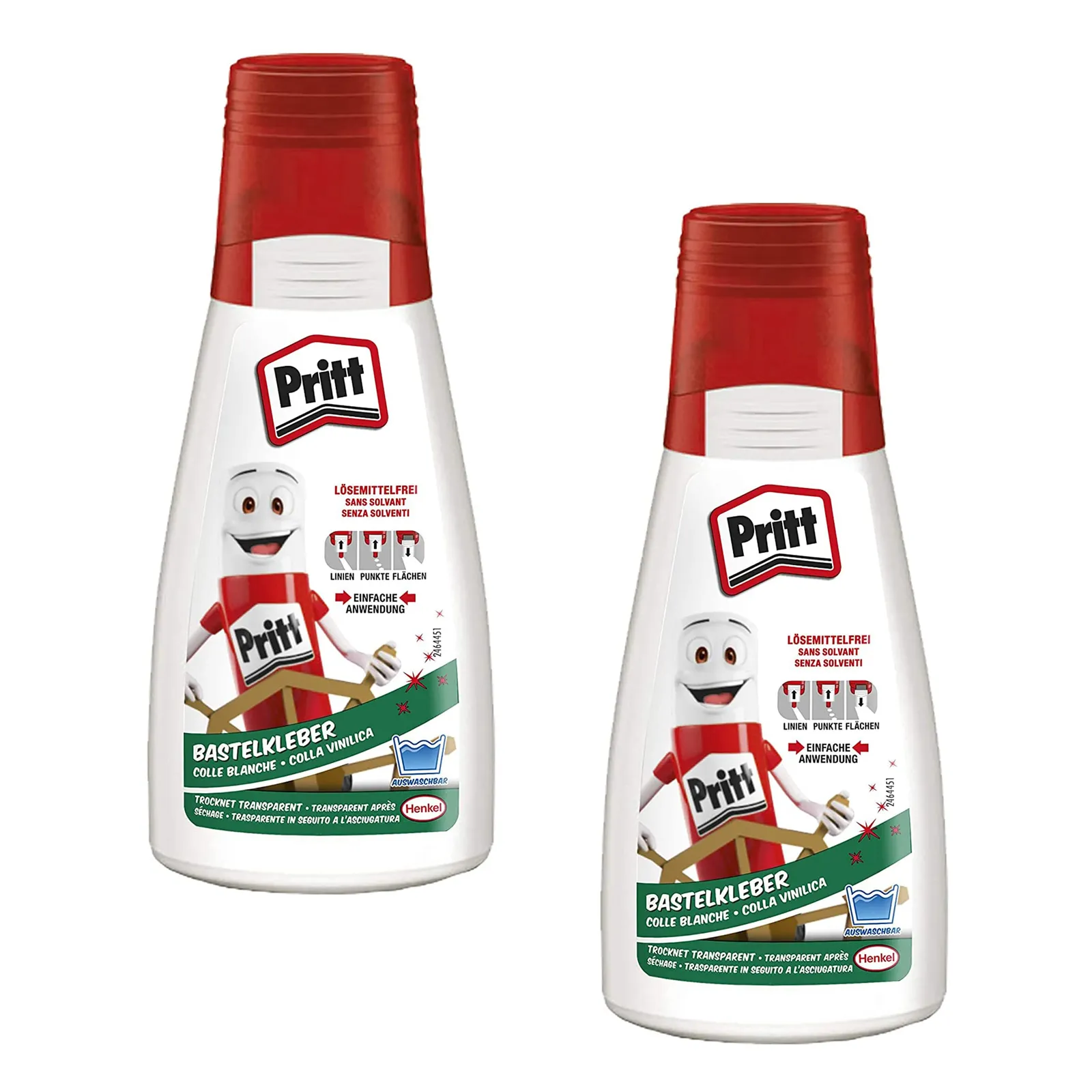 Pack 2x Pegamento Manualidades Pritt 100g