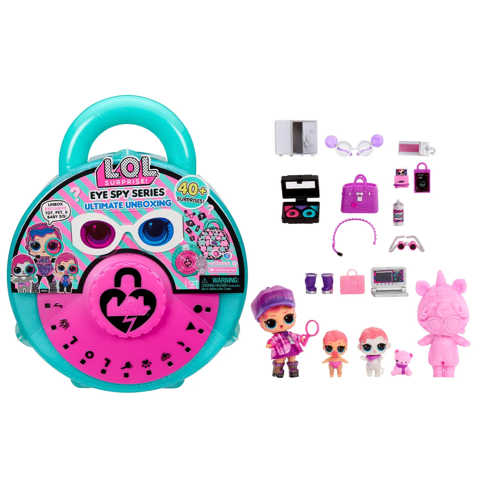L.O.L. Surprise! Eye Spy Series Ultimate Unboxing - 3 Muñecas Exclusivas y 40+ Sorpresas