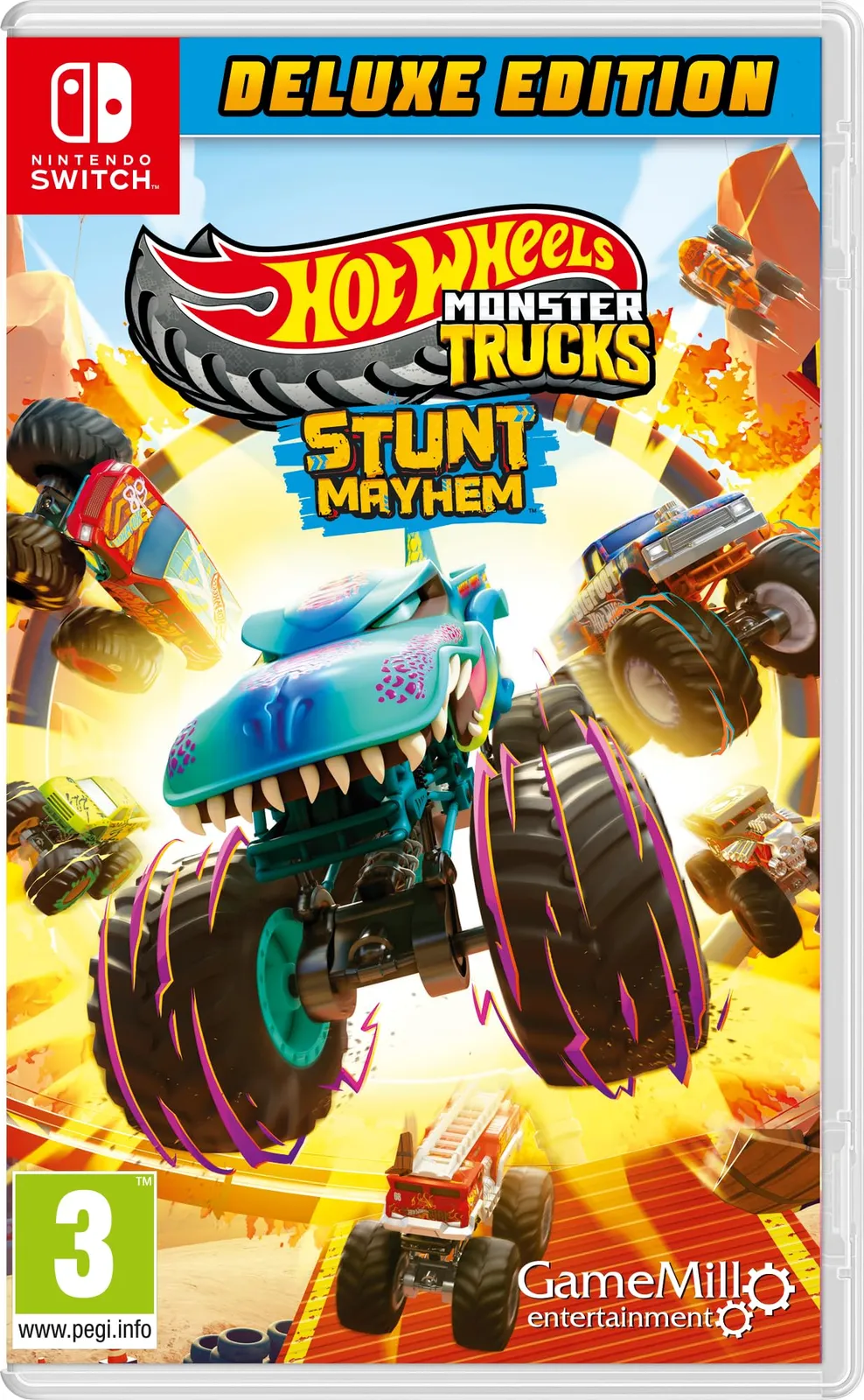 Hot Wheels Monster Trucks: Stunt Mayhem Deluxe Edition - Nintendo Switch