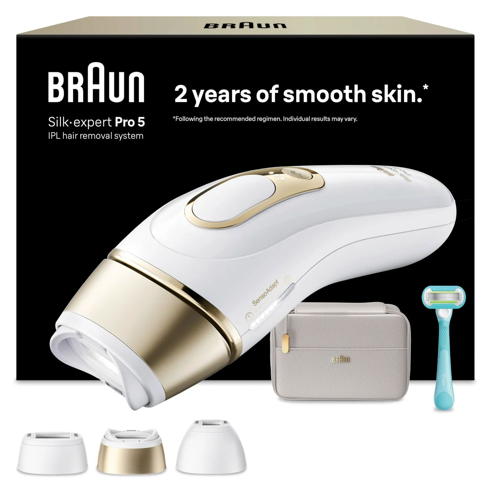 Braun Silk·expert Pro 5 PL5311 Depiladora Luz Pulsada IPL para Casa