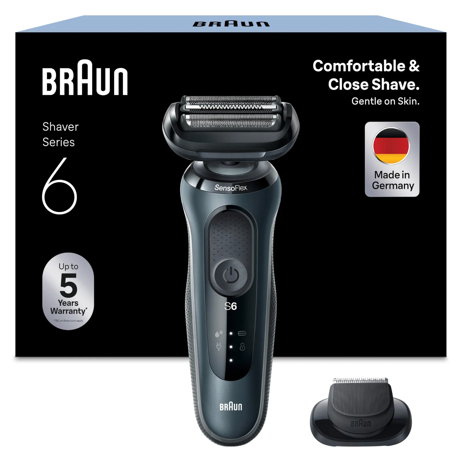 Braun Series 6 Afeitadora Inalambrica Seco y Mojado