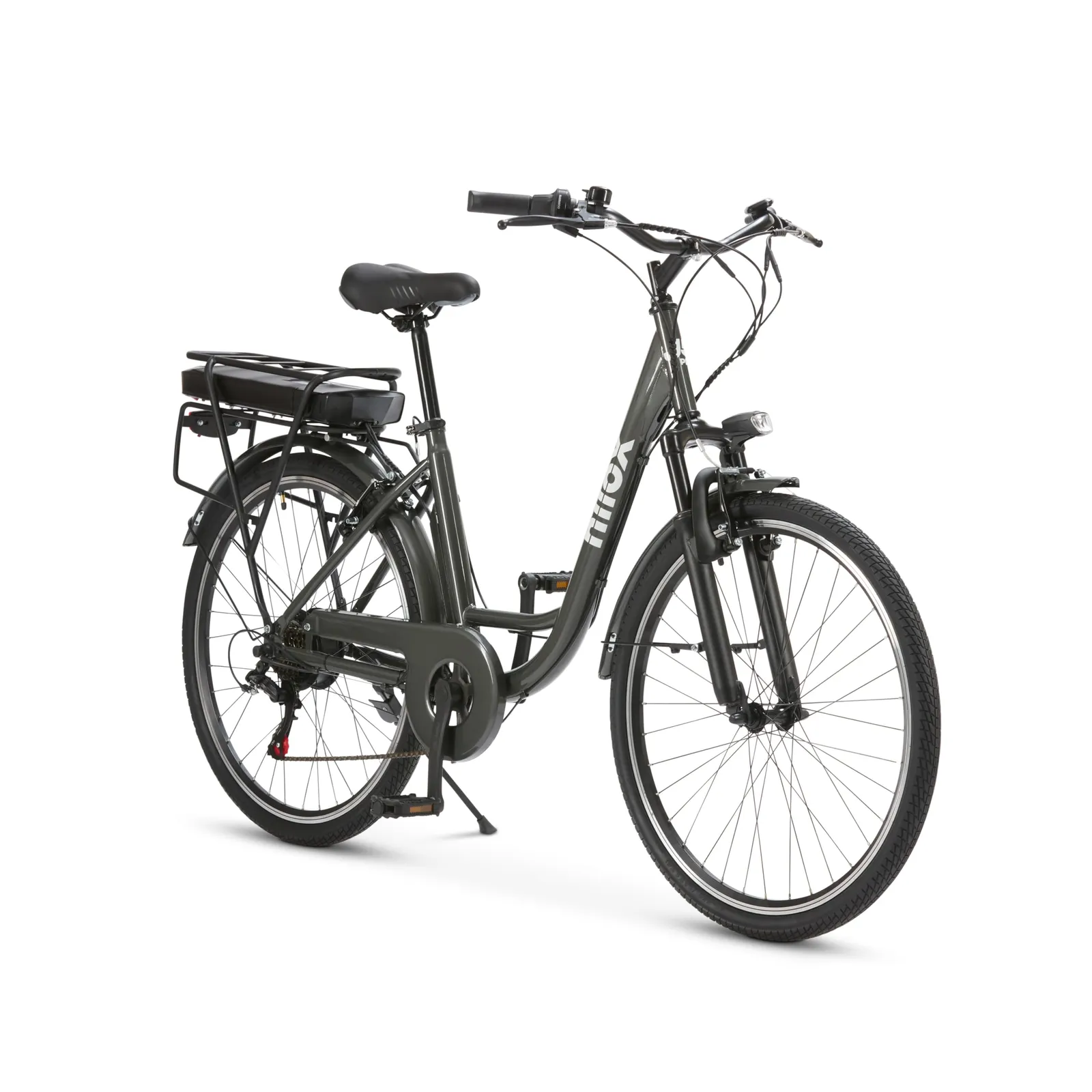 Nilox J5 PRO Bicicleta Eléctrica Verde - 250W, 65km Autonomía, Pantalla LED