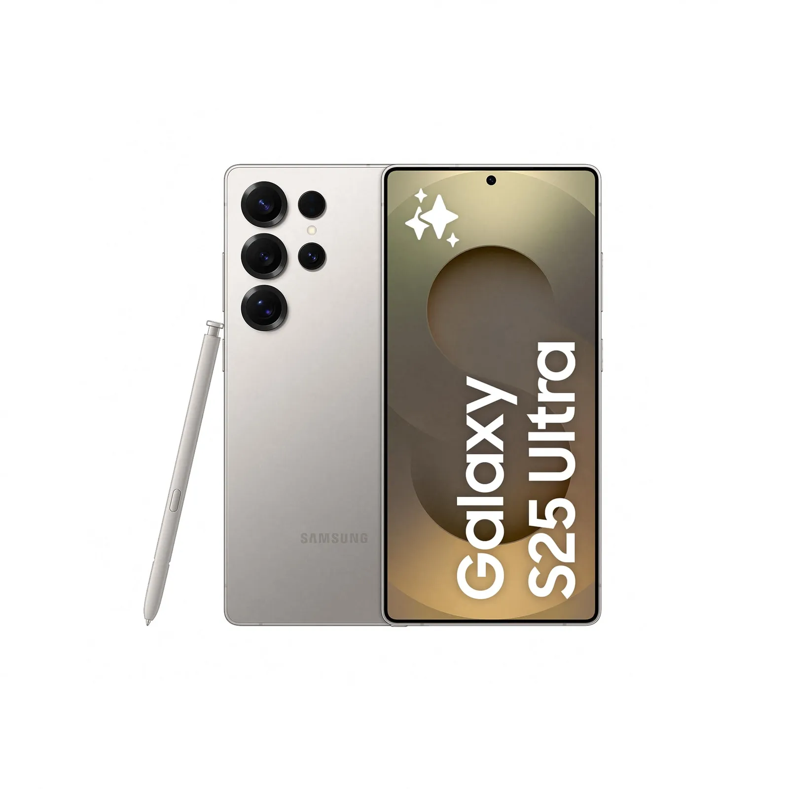 Samsung Galaxy S25 Ultra 256GB: Móvil con IA, 12GB RAM, Cámara 200MP, Dual SIM, IP68, Titanio Gris