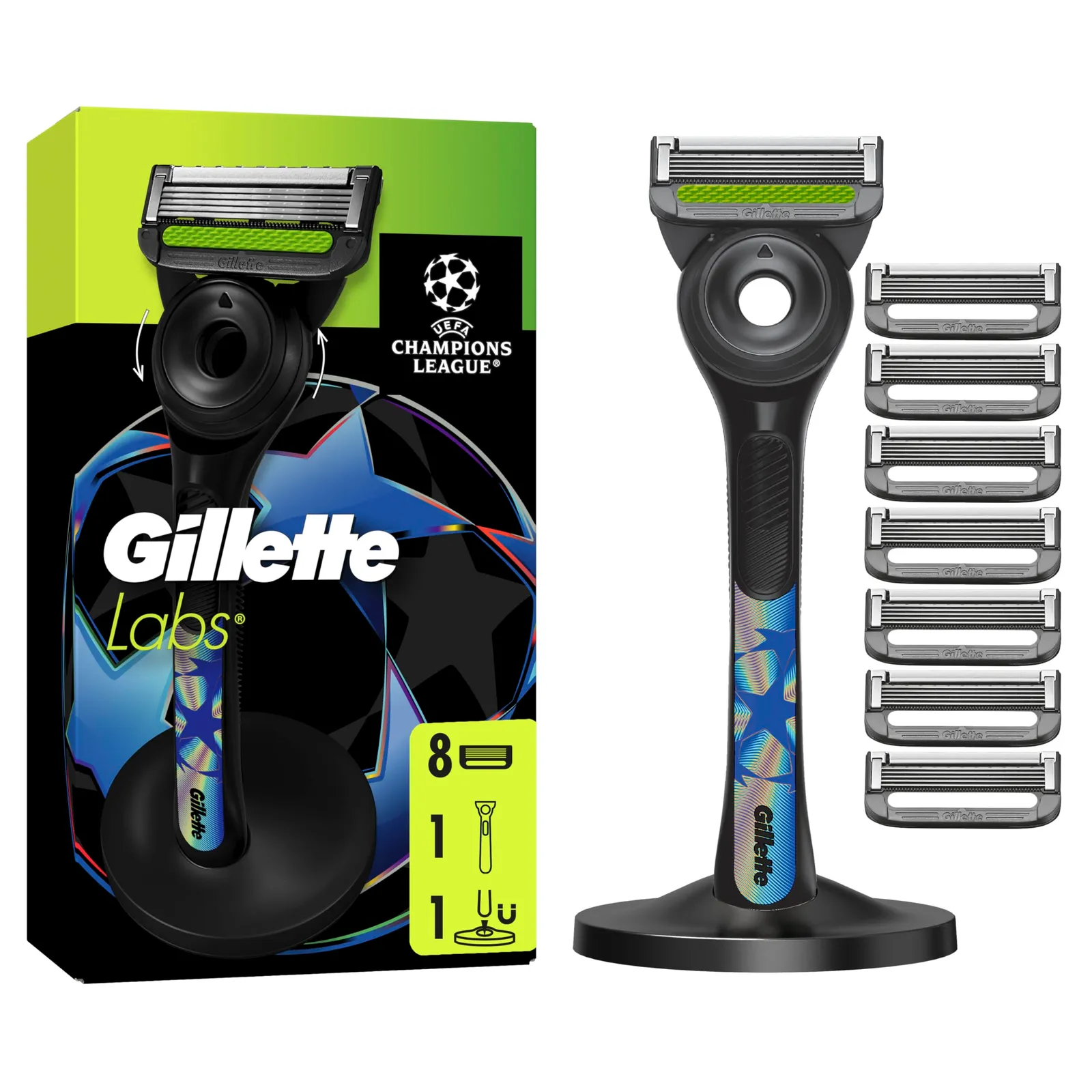 GilletteLabs Maquinilla de Afeitar Edición Especial Champions League