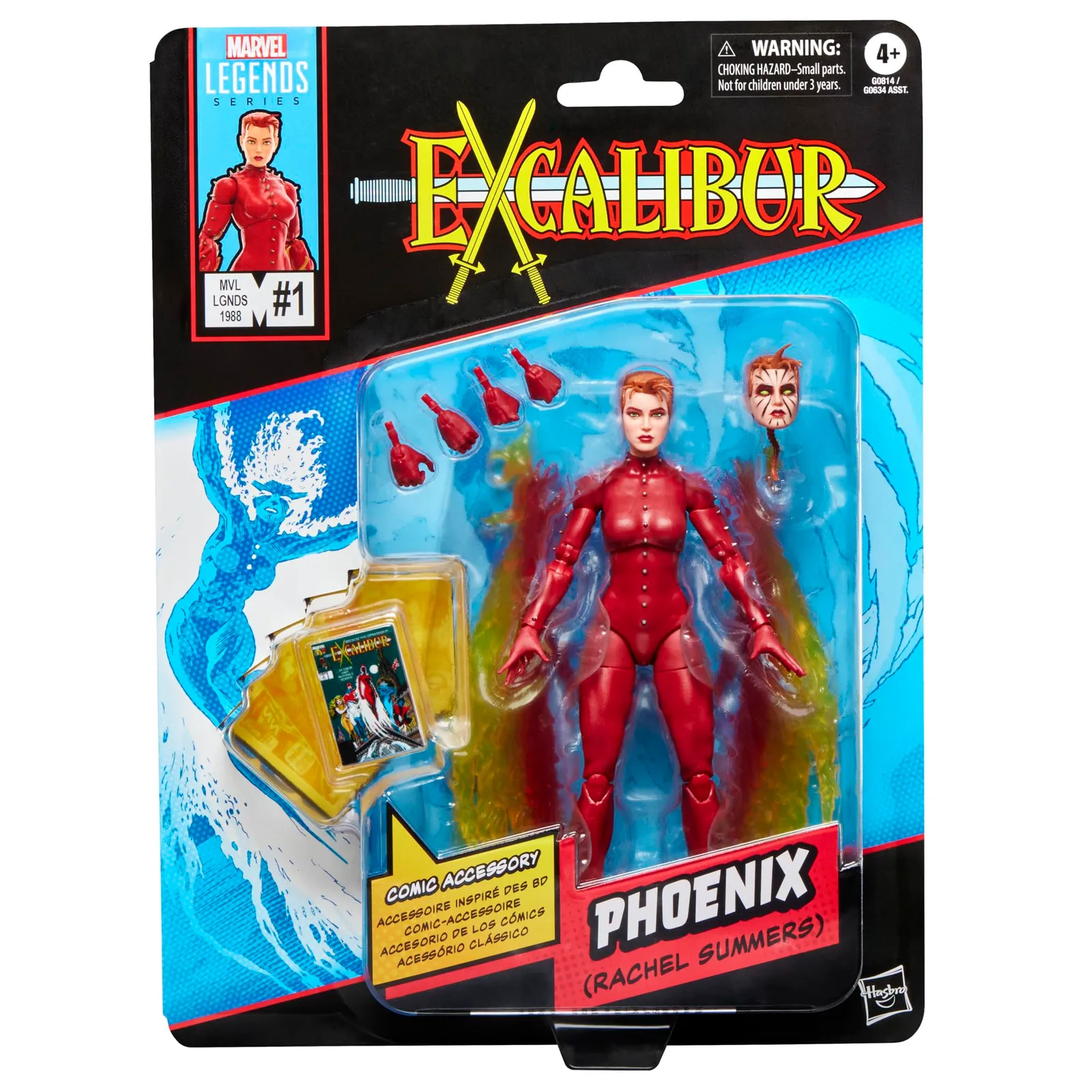 Marvel Legends Fénix (Rachel Summers) Figura Acción Cómics Patrulla-X