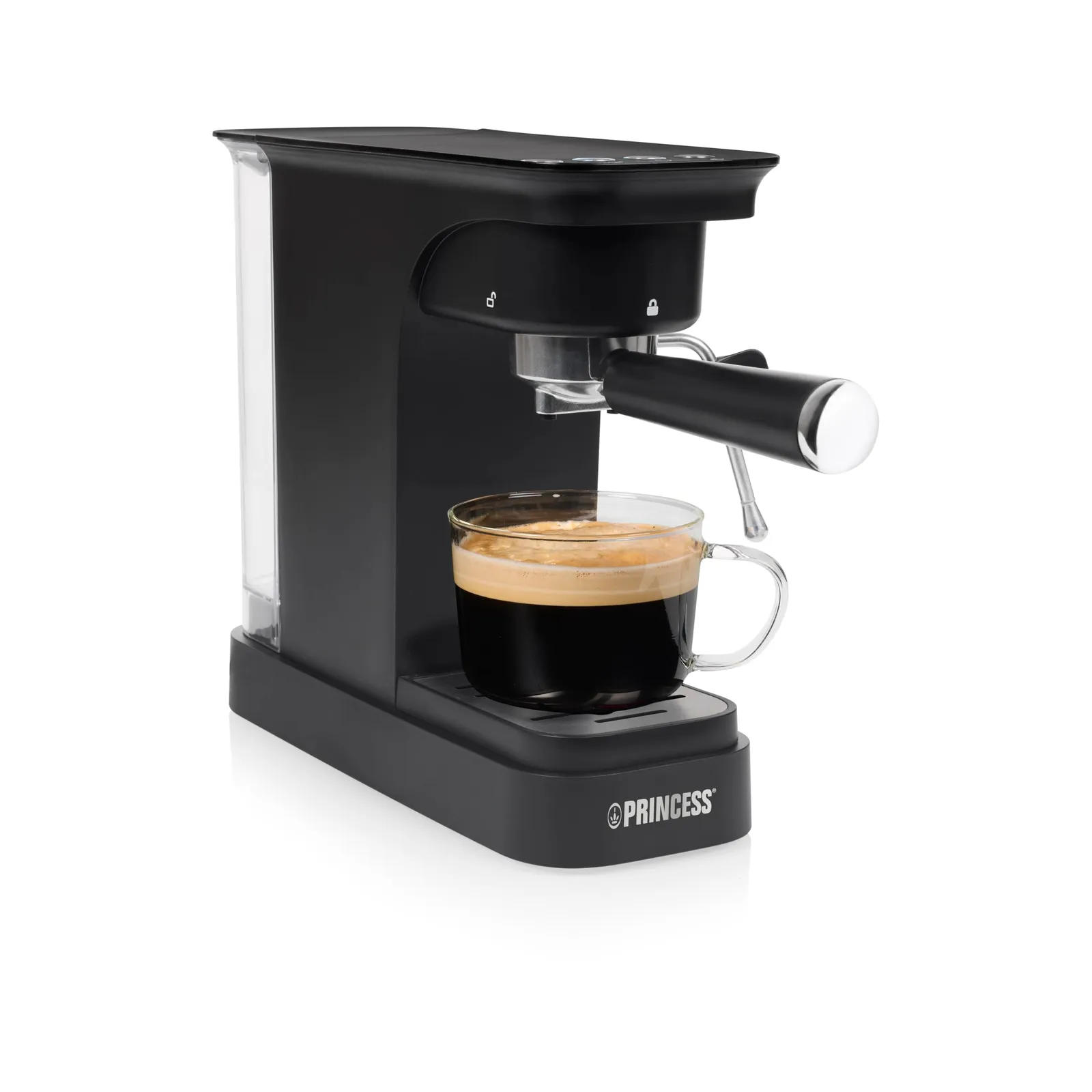 Cafetera Espresso Princess 20 Bar, 0.8L