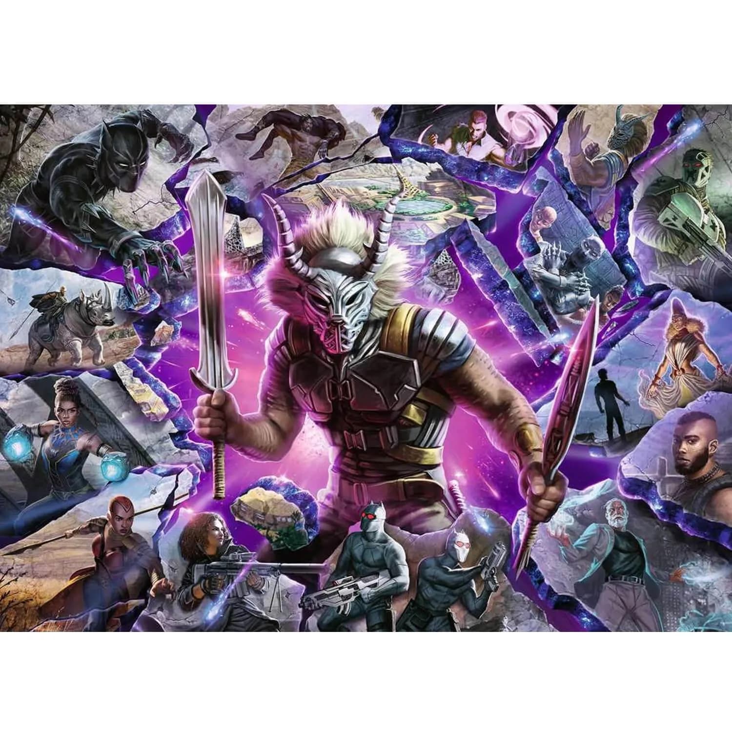 Puzzle 1000 Piezas Villainous: Killmonger