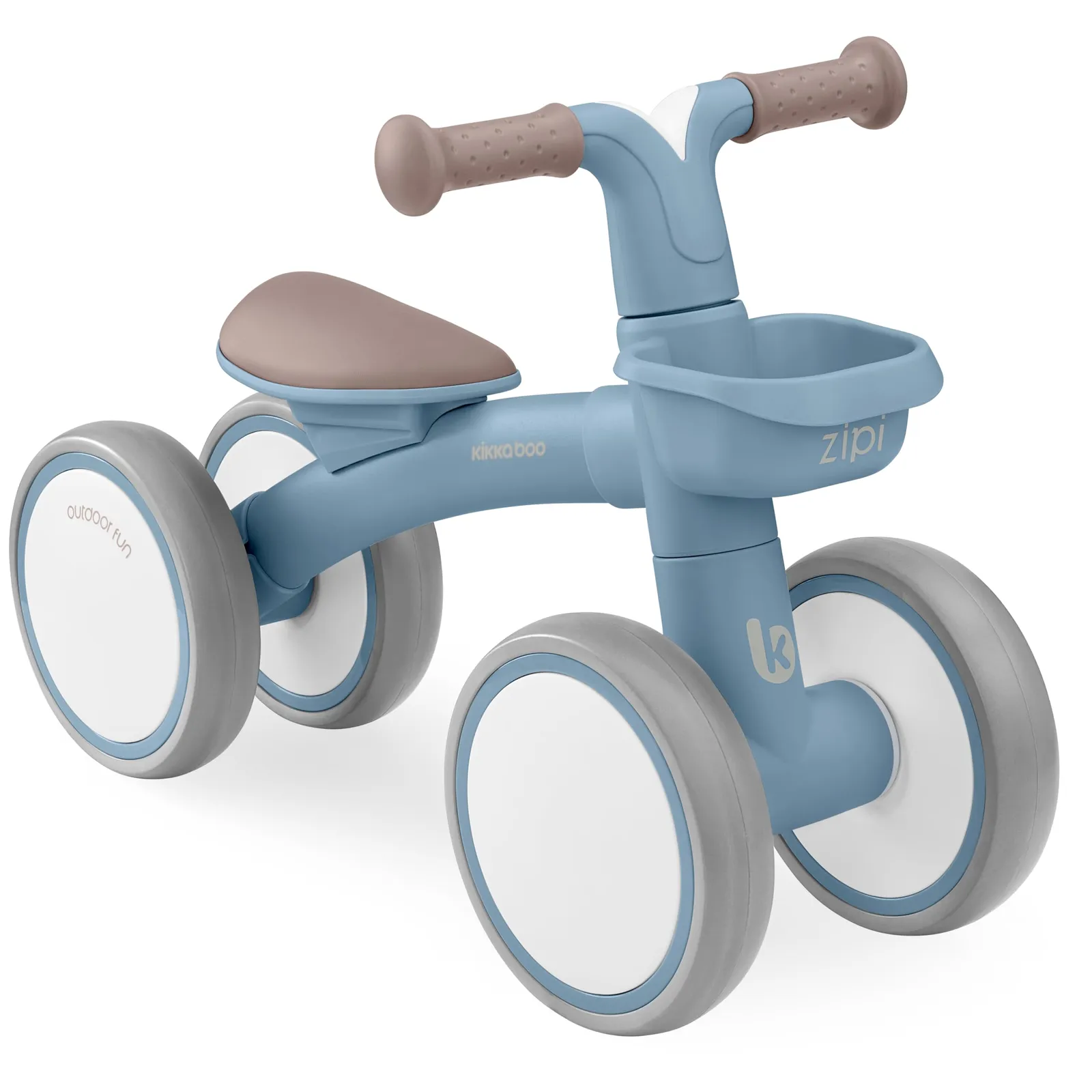 Bicicleta KikkaBoo ZIPI: Correpasillos de Equilibrio para Bebés (1-3 Años)