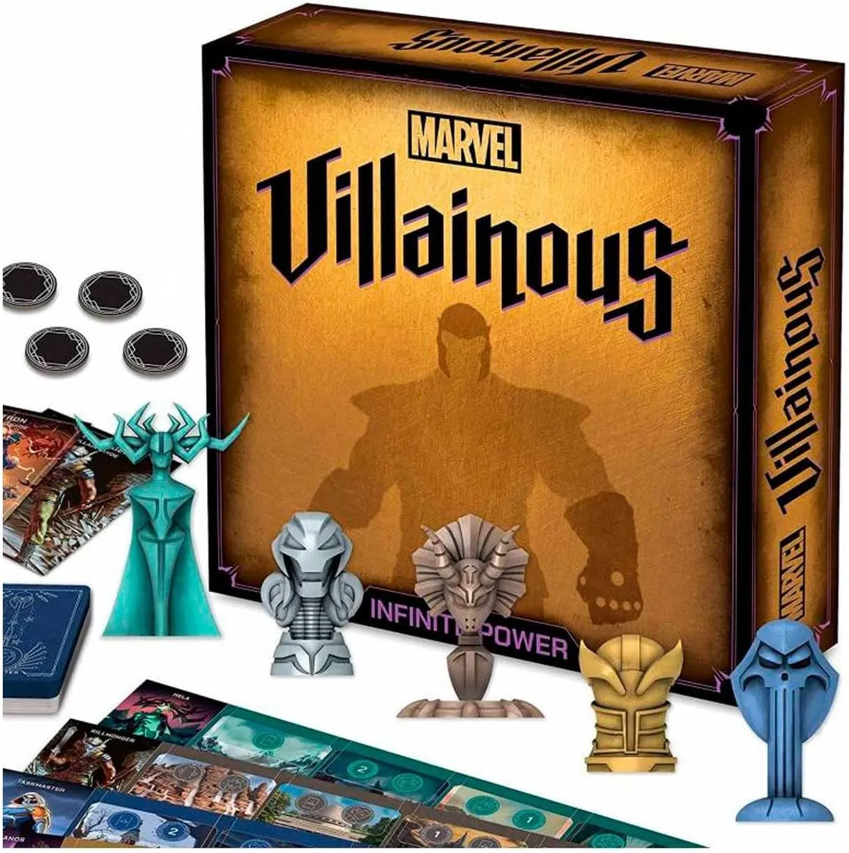 Marvel Villainous Infinity Power: Juego de mesa con villanos de Marvel