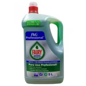 Lavavajillas concentrado Fairy Profesional en formato de 5 litros con cupón