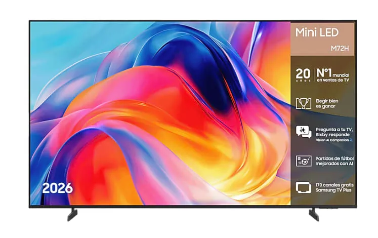 Samsung: 10% Dto. en TV + 20€ Uber Eats con modelos seleccionados