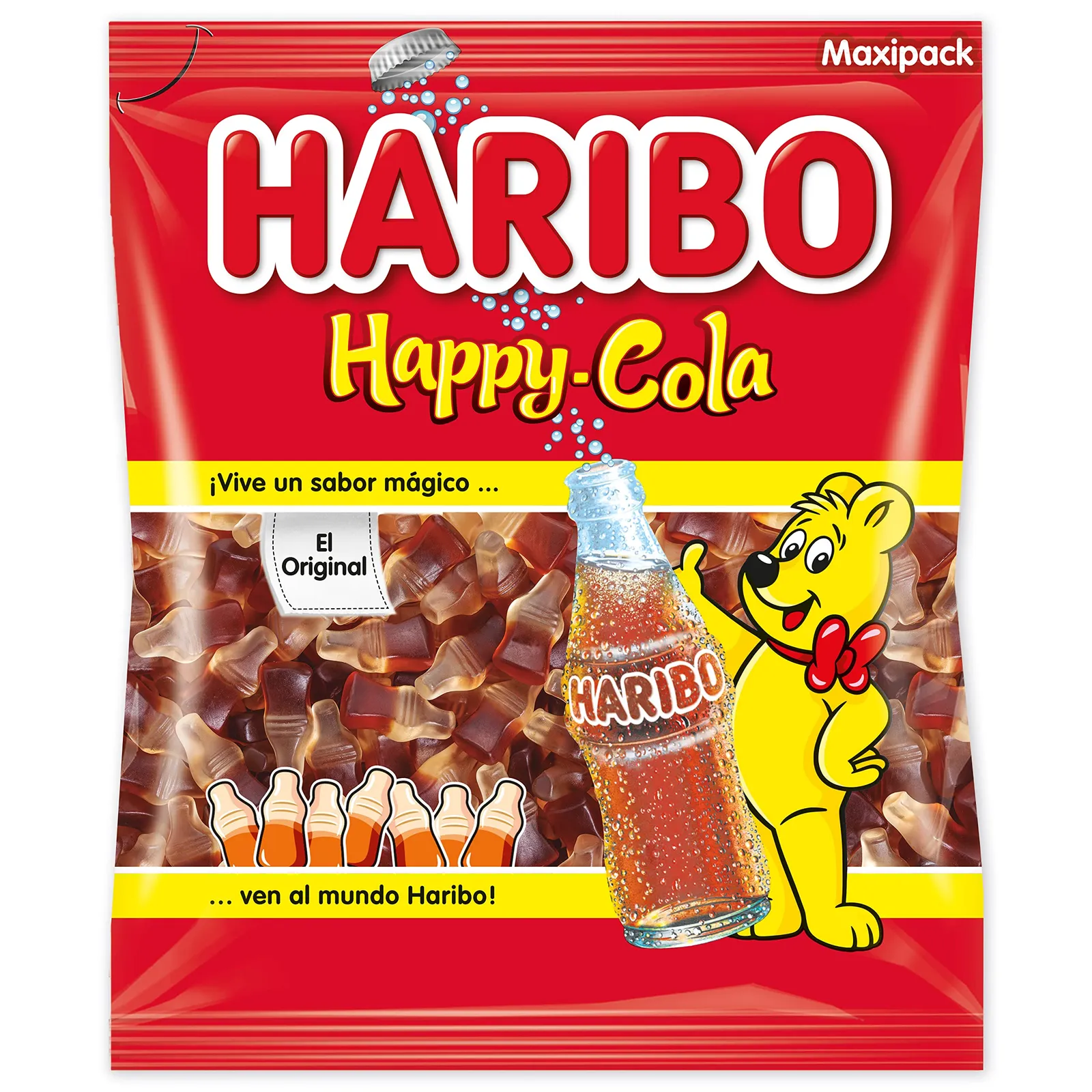 Gominolas Haribo Happy Cola, bolsa de 1 kg