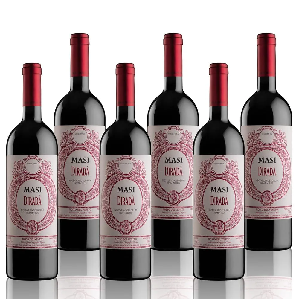 Pack 6 Botellas Vino Tinto Masi Diradà Rosso 750ml