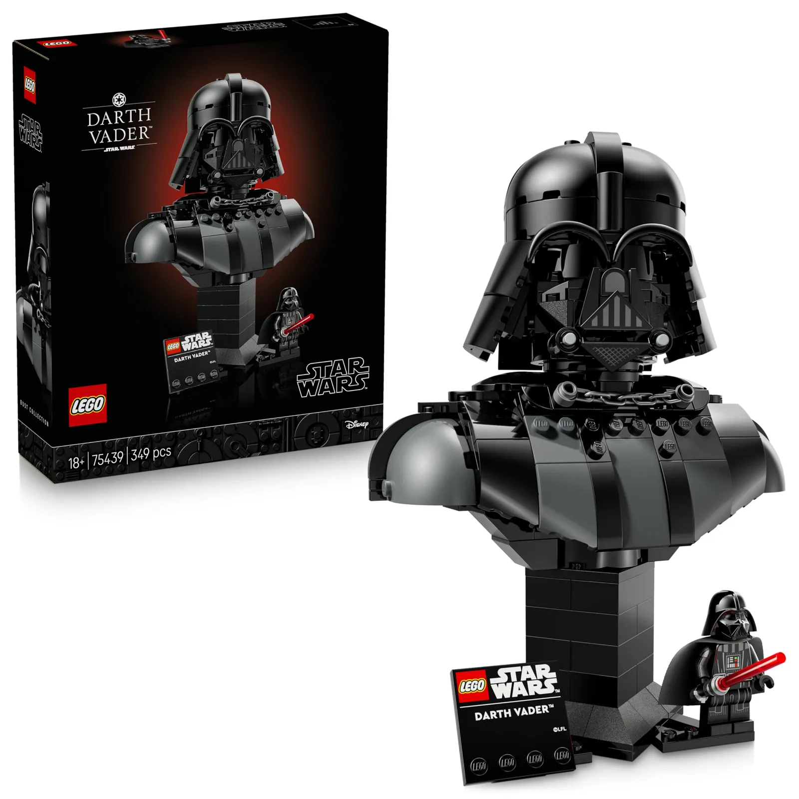 LEGO Star Wars 75439 Darth Vader Bust - Kit para Adultos