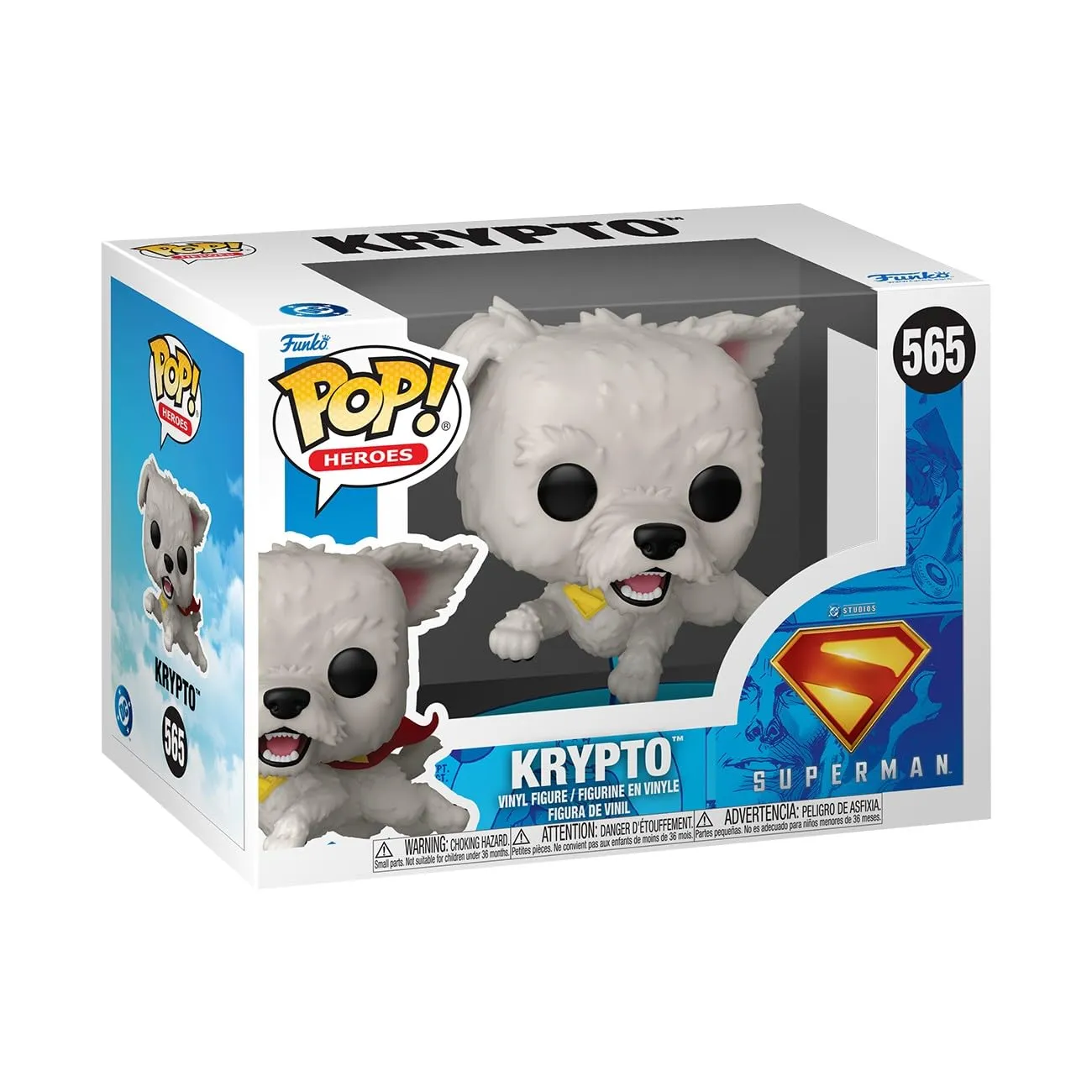 Figura Vinilo Funko Pop Krypto Superman