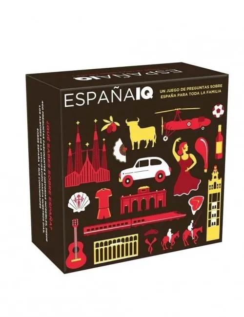 Juego de mesa España IQ: Preguntas sobre España y sus comunidades