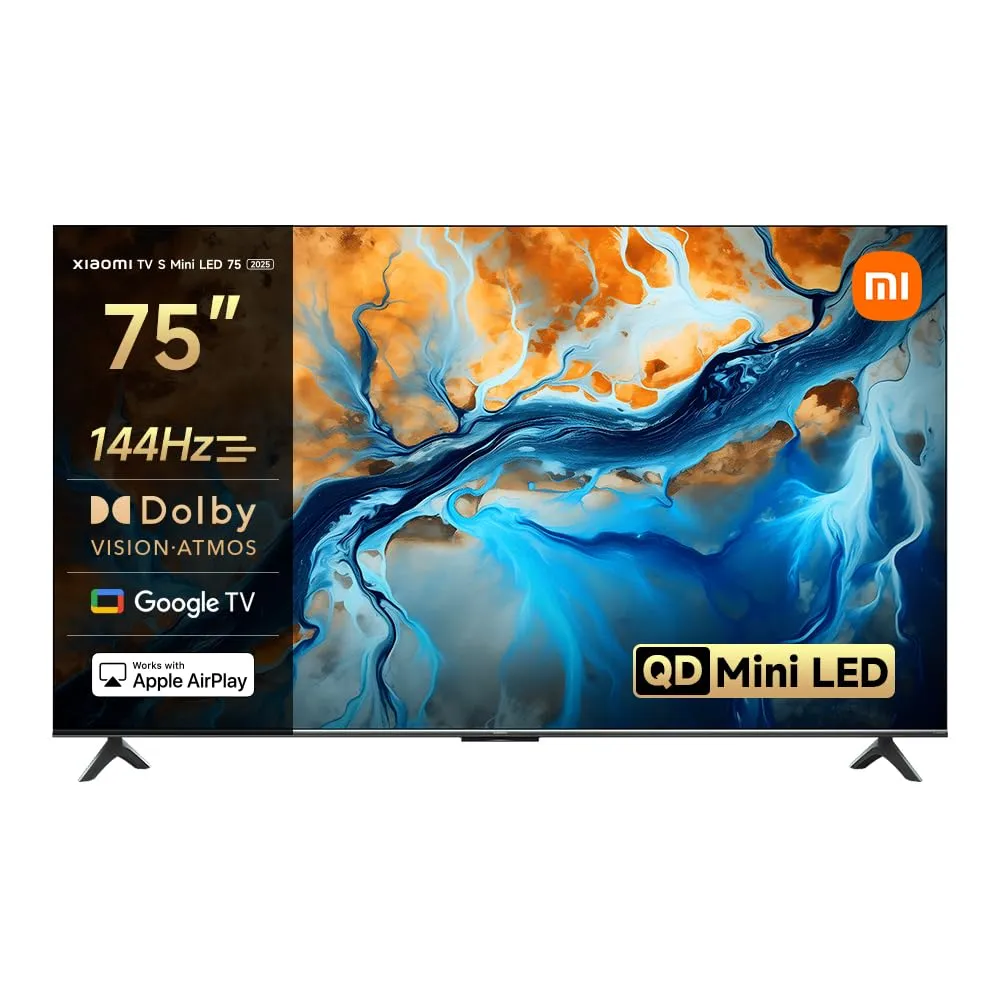 Xiaomi TV S 75" Smart TV QD-Mini LED 4K 144Hz