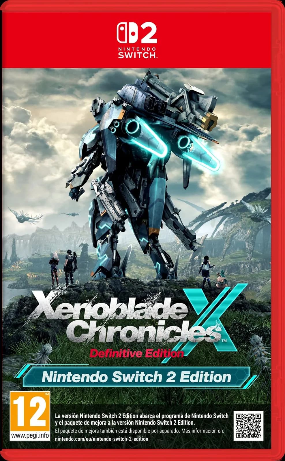 Videojuego Xenoblade Chronicles X: Definitive Edition para Nintendo Switch 2