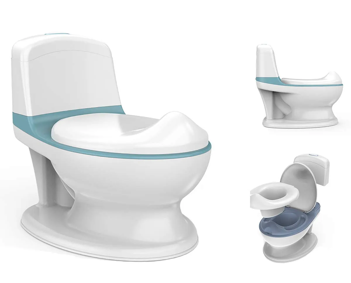 Babify Orinal Infantil My First Toilet con Pulsador Interactivo