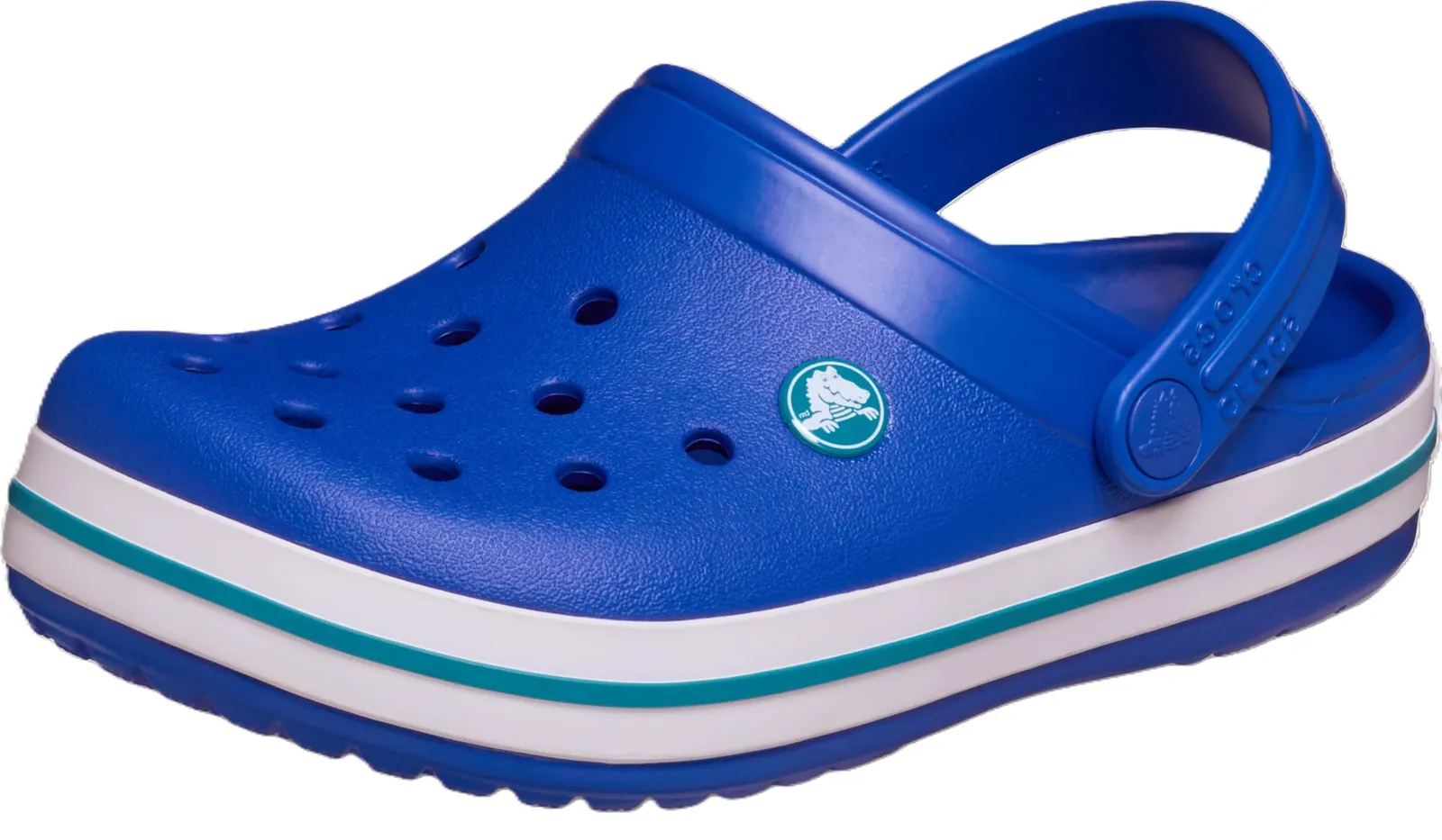 Crocs Crocband Zuecos Unisex para Niños, Azul Turbo Teal, Talla 8 UK