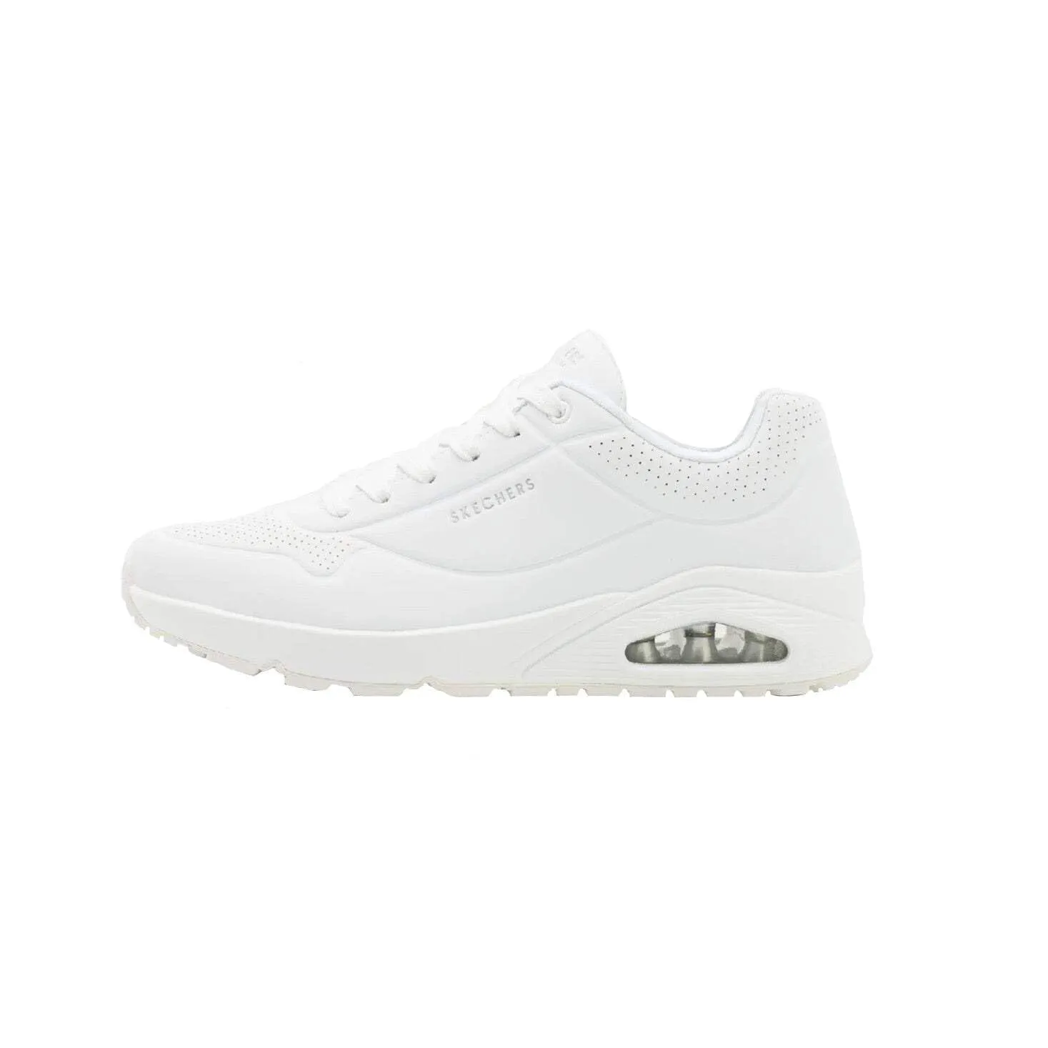 Skechers Uno Stand on Air Zapatillas Hombre Talla 8 UK Ancho Blanco