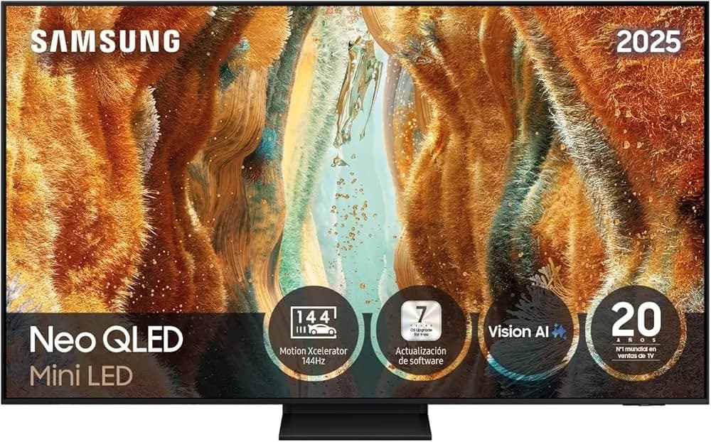 Samsung TV 75" Neo QLED 4K QN74F Vision AI Smart TV 2025