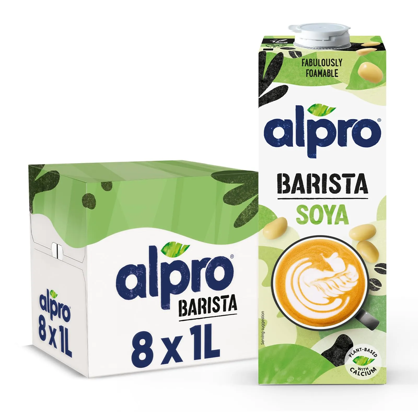 ALPRO Bebida de Soja Barista 8x1L