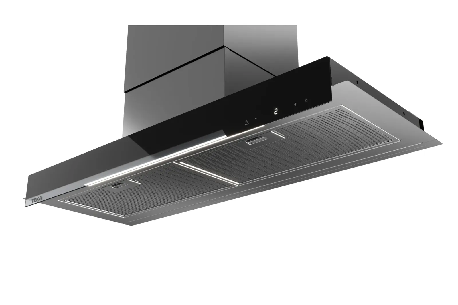TEKA Campana Extractora Integrada 90 cm, A+, Motor EcoPower, 3+1 Velocidades, LED