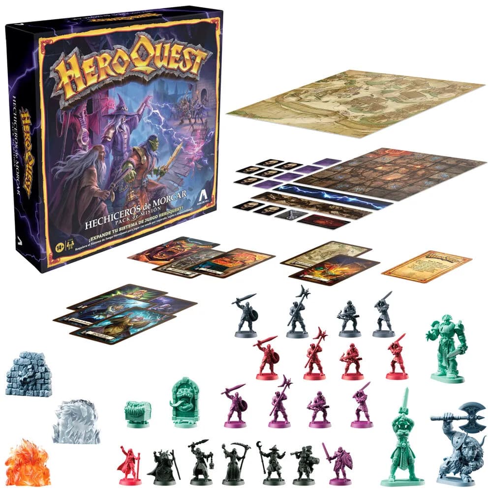 HeroQuest Wizards of Morcar Pack Mision (Español)