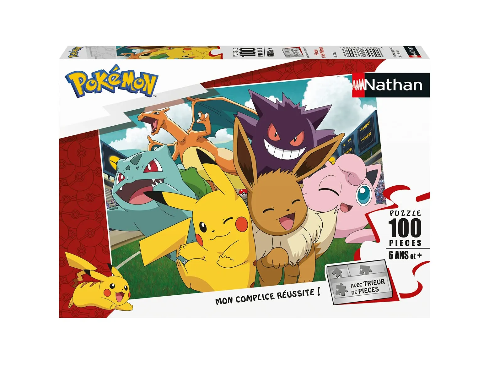 Puzzle Infantil Nathan Pokémon 100 Piezas