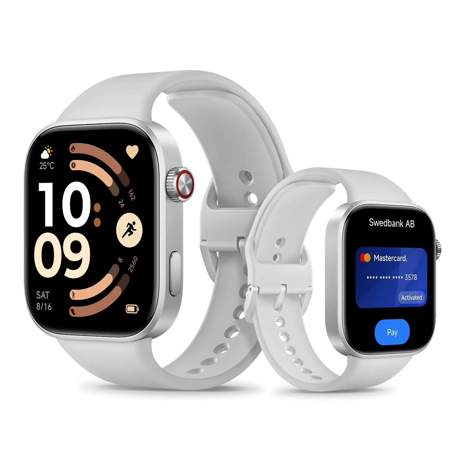 Reloj Inteligente Xiaomi Redmi Watch 6 NFC, AMOLED 2.07", GPS, Gris