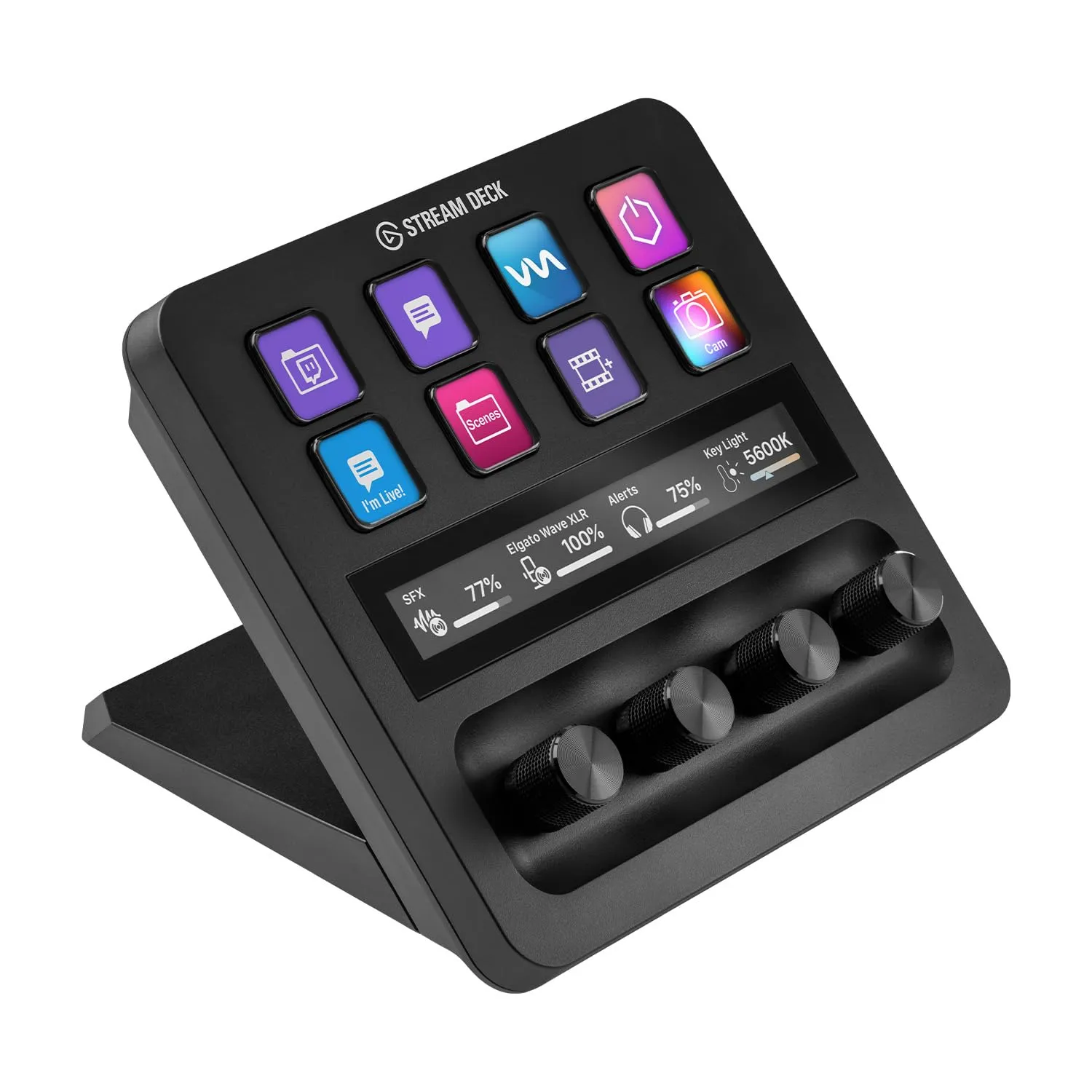 Elgato Stream Deck +: Mezclador de audio y controlador de directo para creadores de contenido