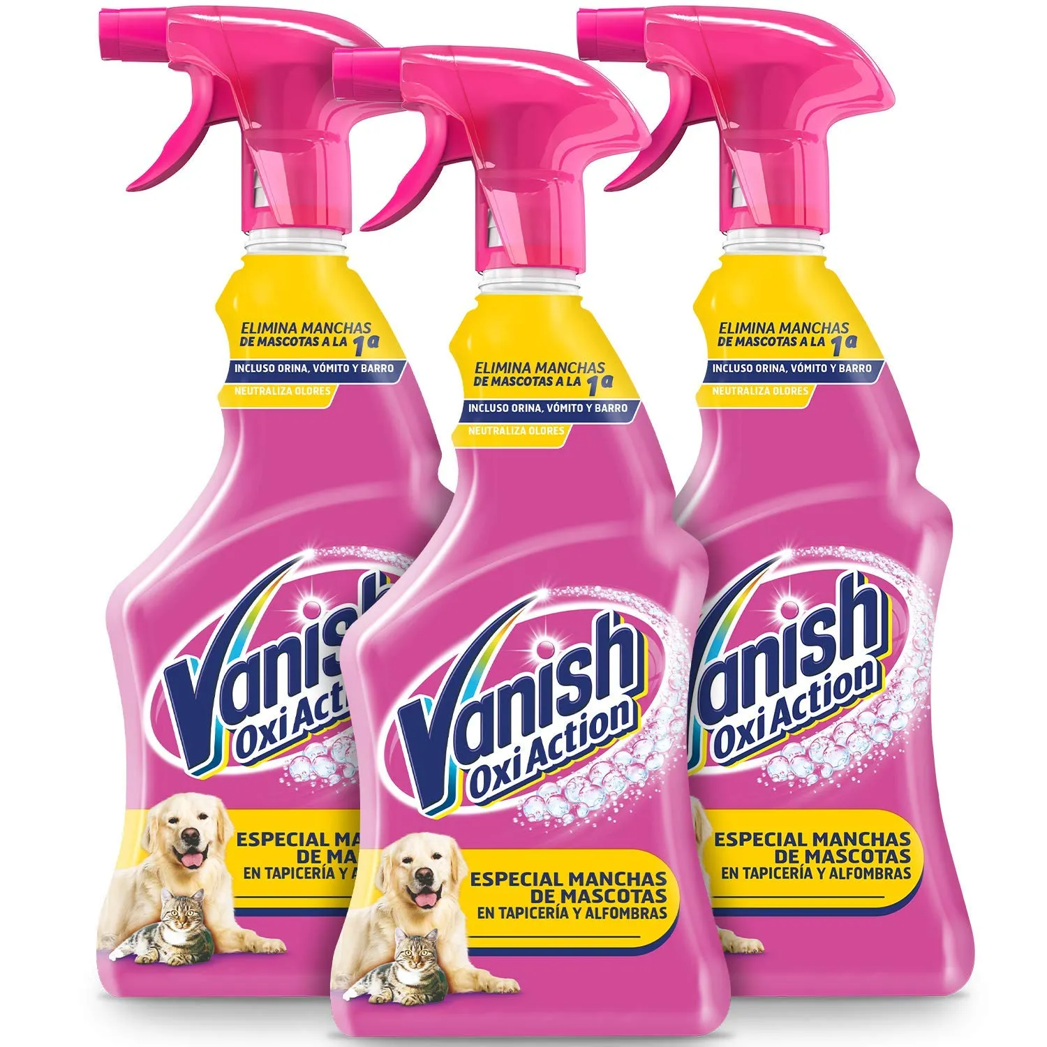 Pack 3 x Vanish Oxi Action Quitamanchas